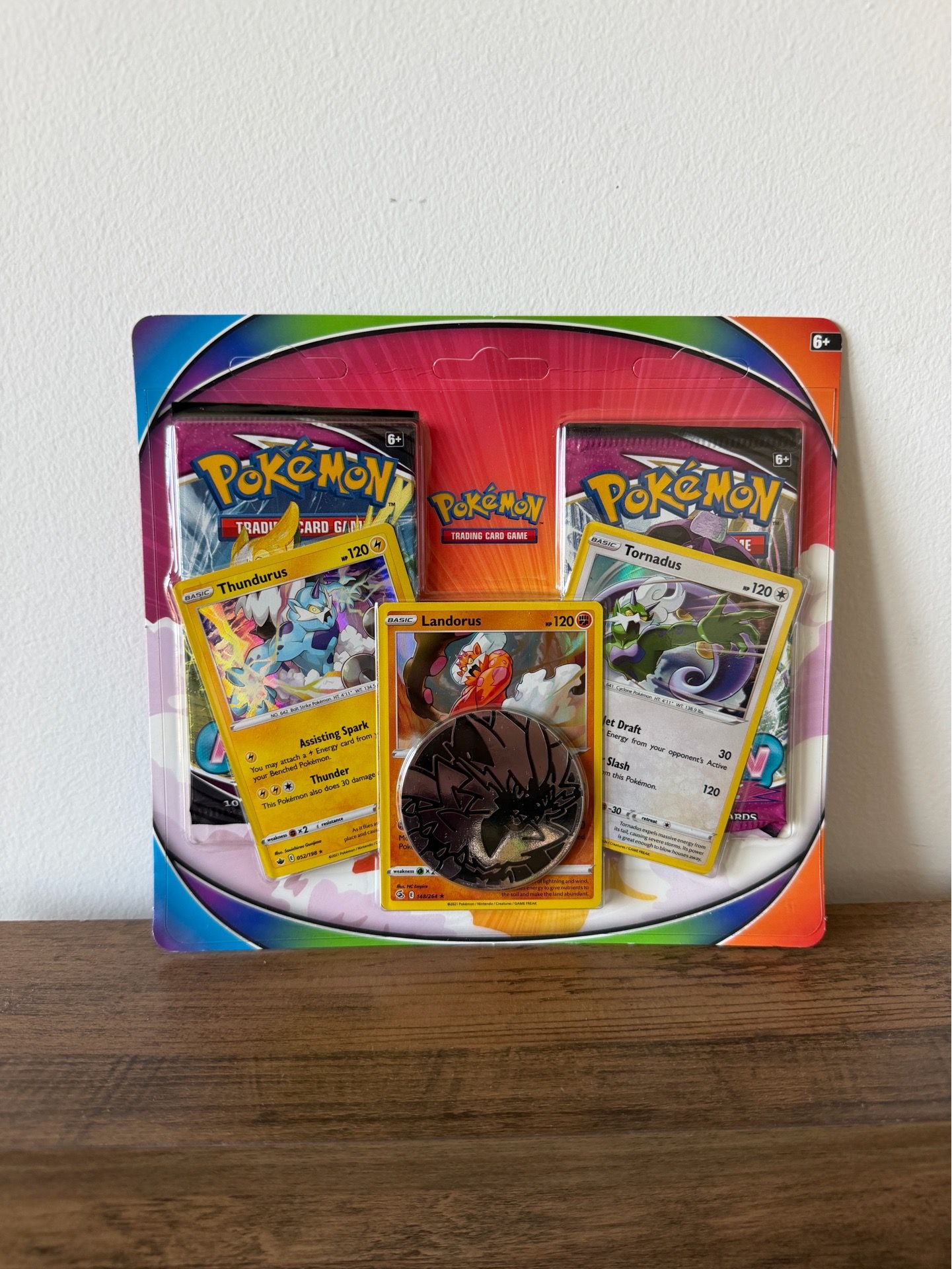 Pokémon TCG Fusion Strike 2 Pack Blister - Thundurus, Landorus T