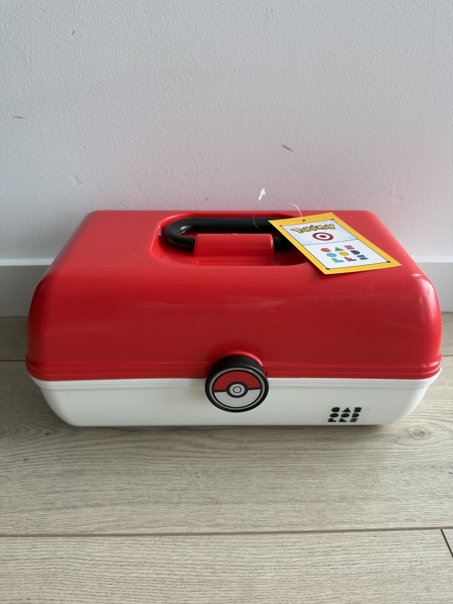 Pokémon x Target Caboodles Case Red/White