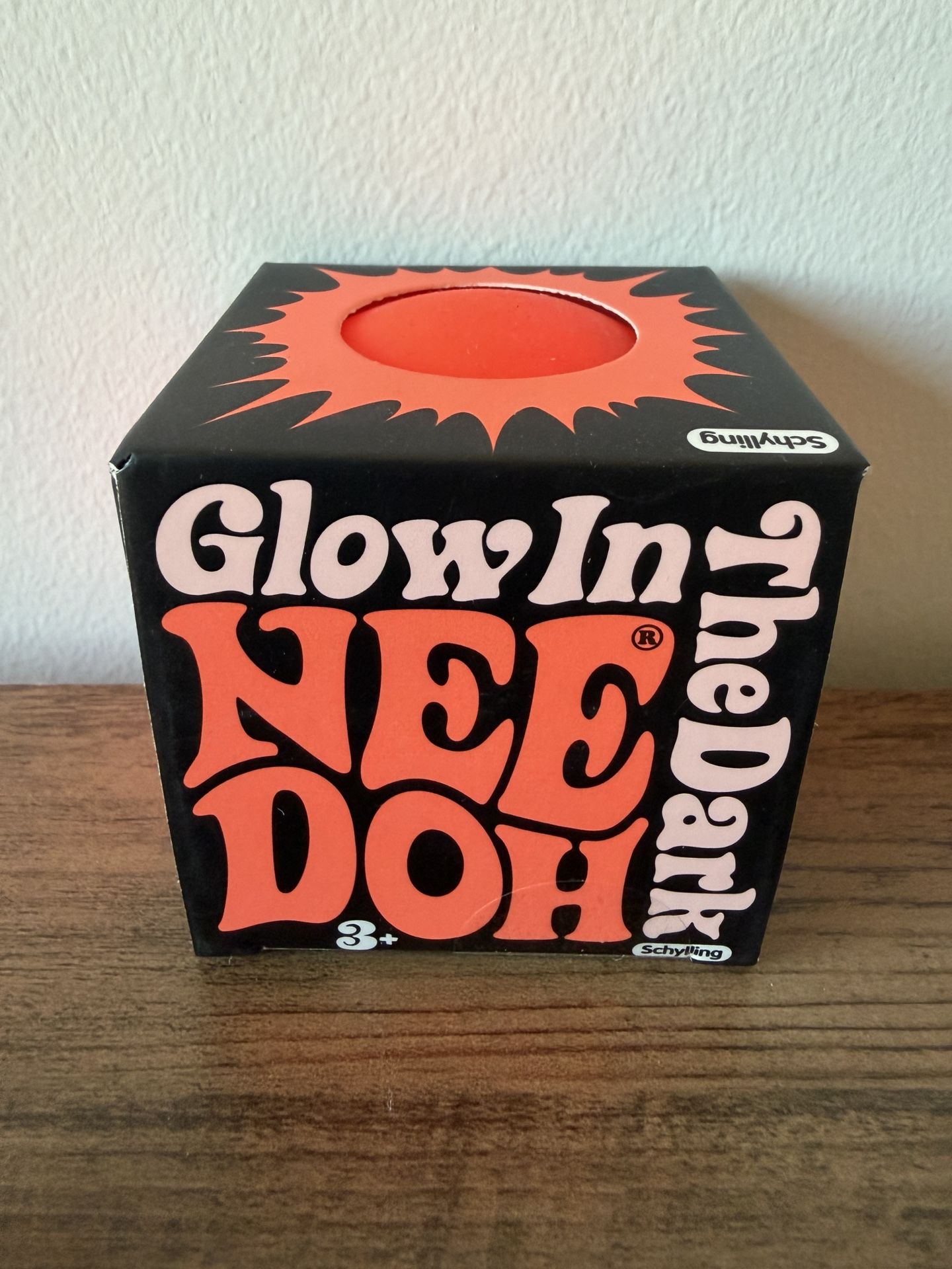 Schylling Glow In The Dark Nee Doh Orange Squeeze!