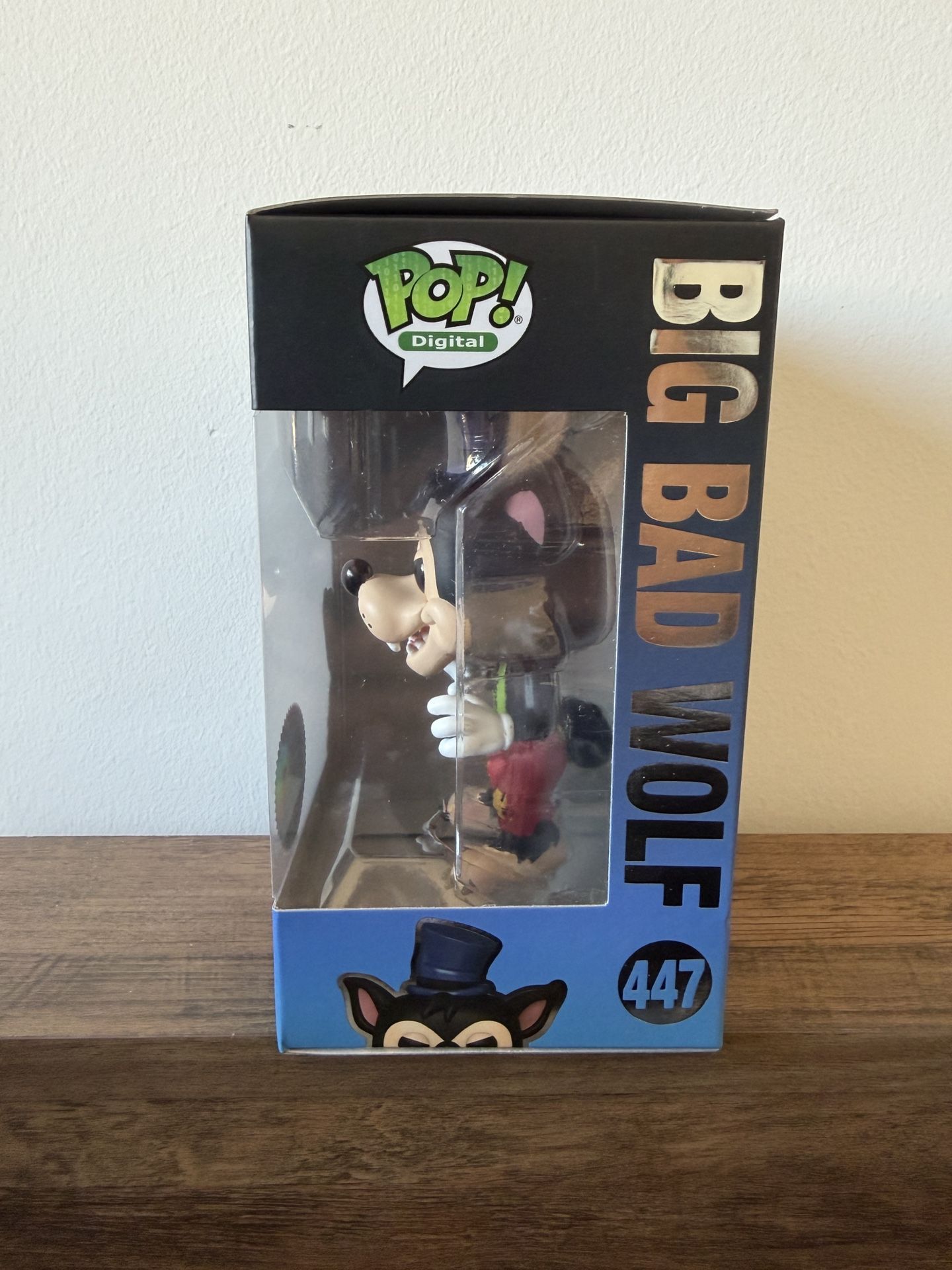 Funko Pop Digital #447 Disney Villains Big Bad Wolf LE 1739 - photo 2