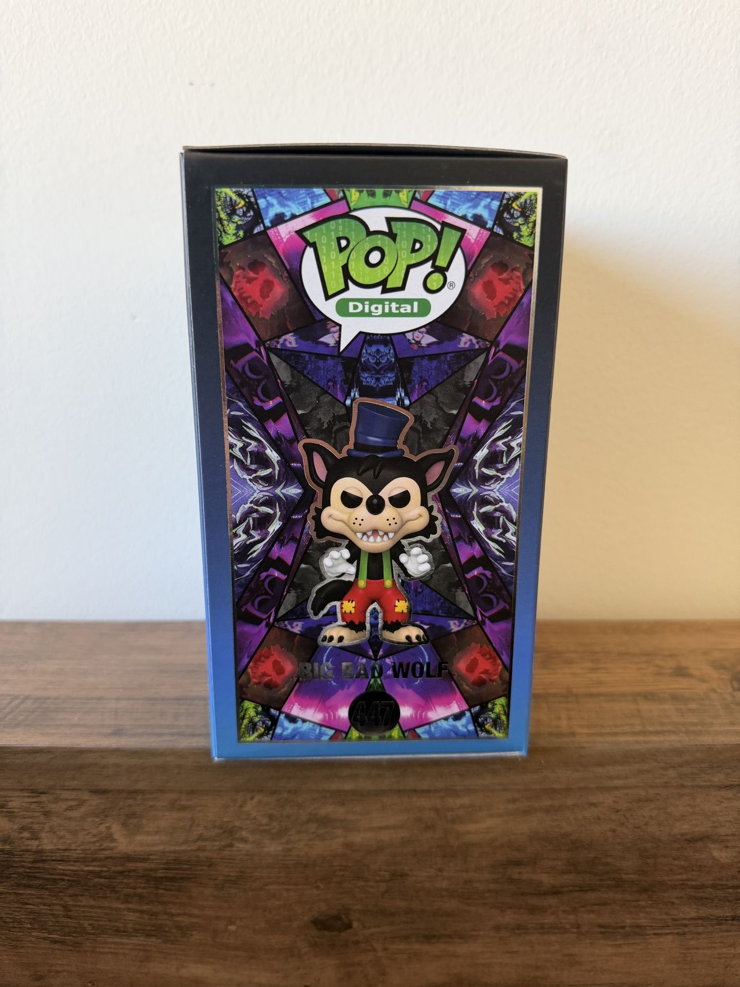 Funko Pop Digital #447 Disney Villains Big Bad Wolf LE 1739 - photo 4
