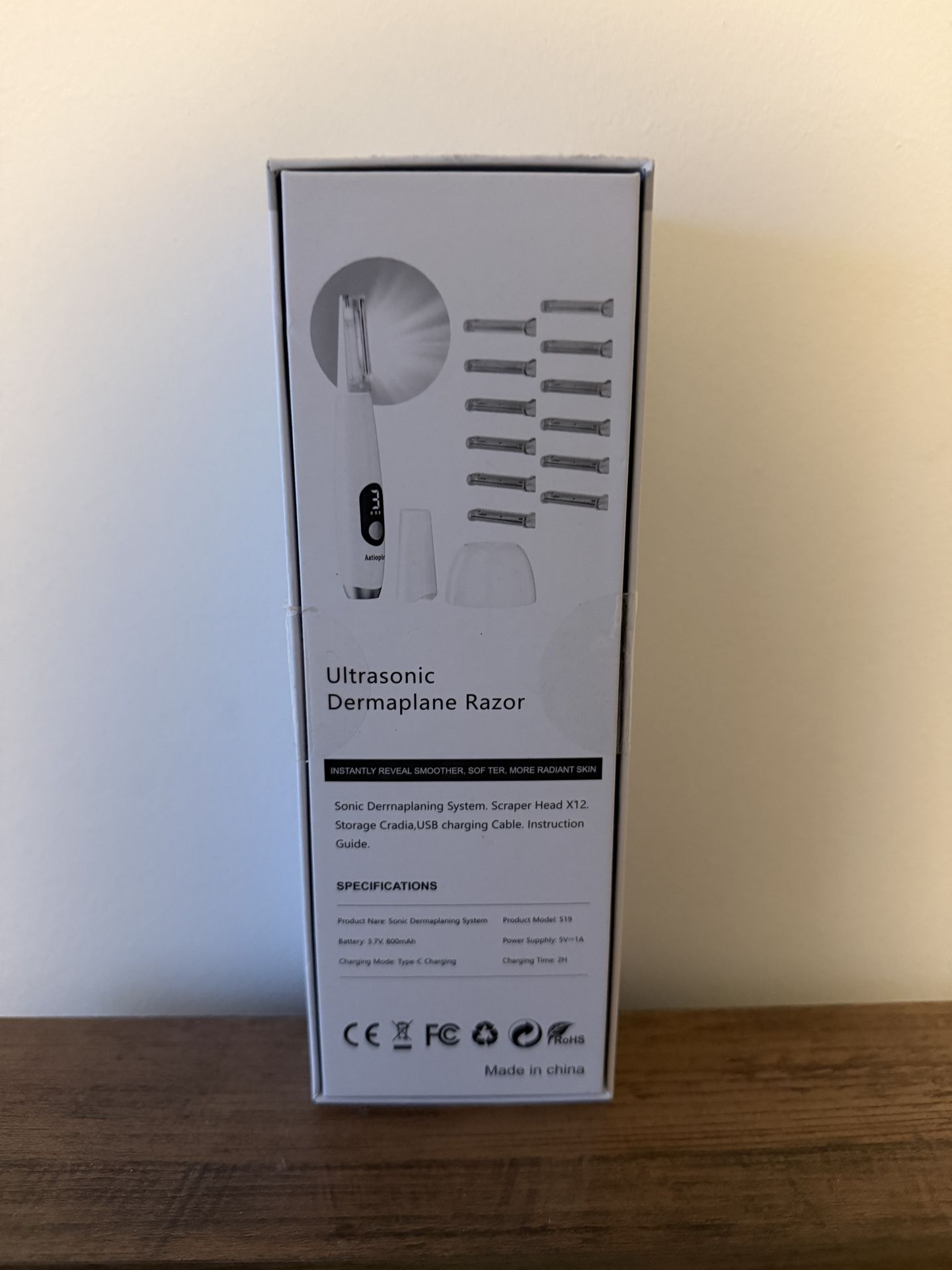 Dermaplane Razor for Women Face Ultrasonic - photo 2