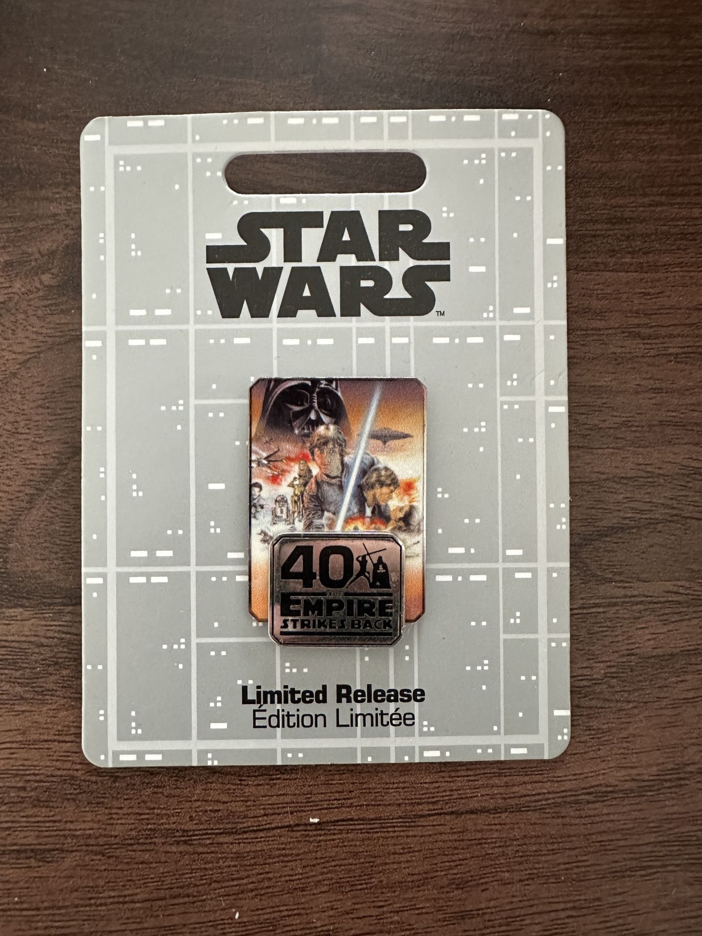 Star Wars The Empire Strikes Back 40th Anniversary Pin
