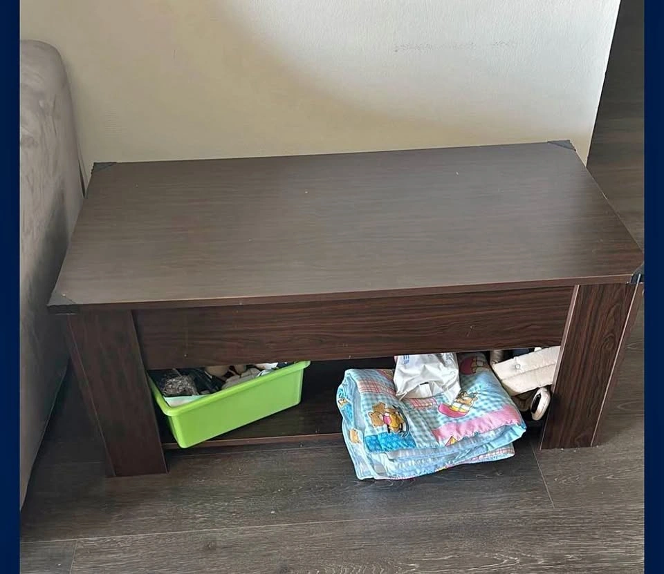 Coffee table with storage