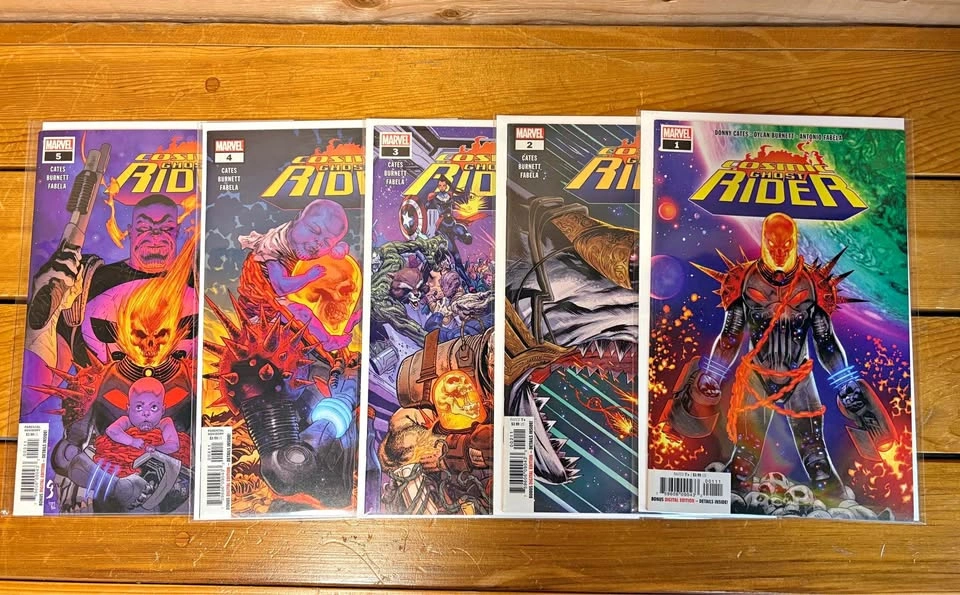 Cosmic Ghost Rider Run 1-5 (2018) Marvel Comics Donny Cates