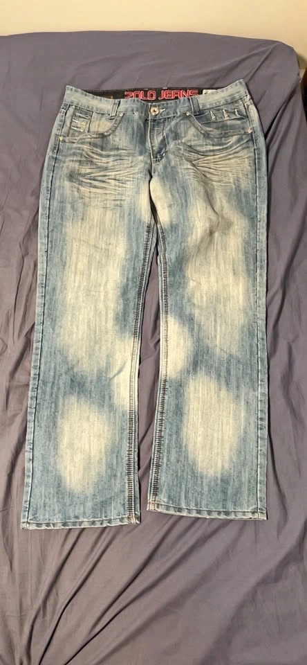 Zolo Jeans Distressed Faded Jeans