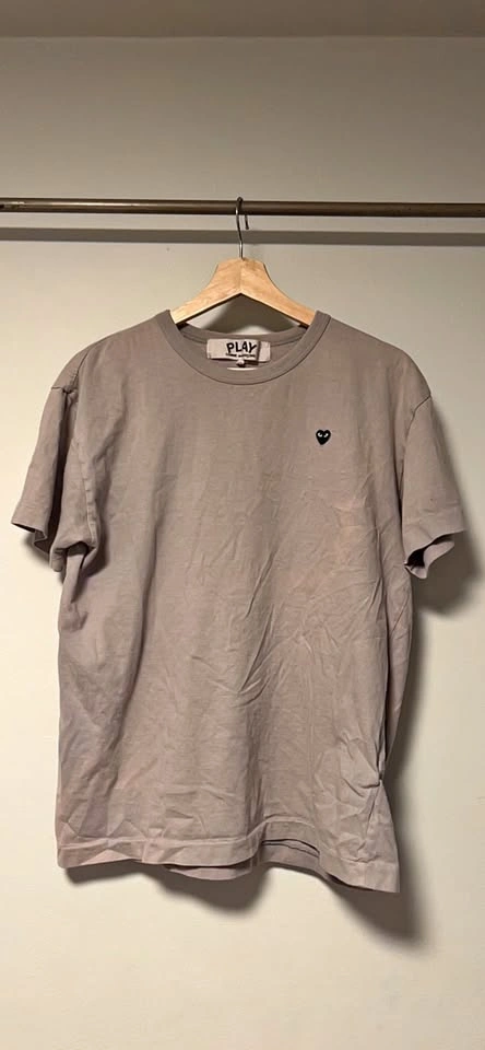 PLAY Comme des Garçons Light Brown T-Shirt