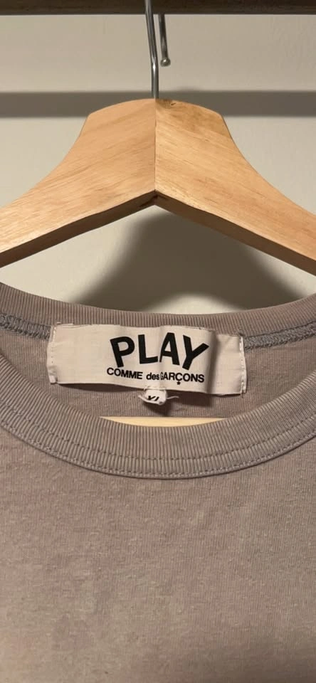 PLAY Comme des Garçons Light Brown T-Shirt - photo 2
