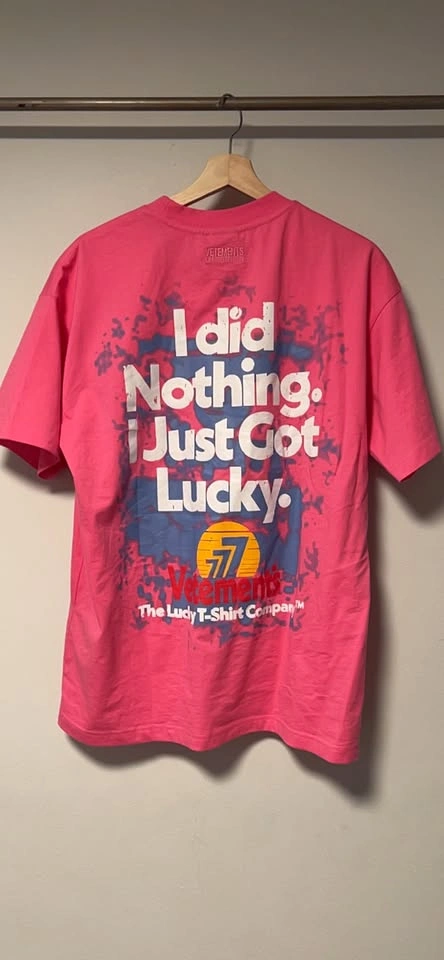 Vetements I Got Lucky T-Shirt - photo 4