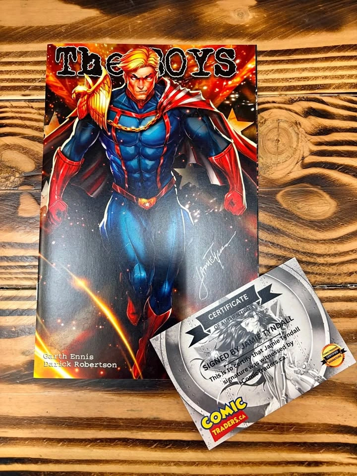 The Boys #1 (2024) Dynamite Signed By Jaime Tyndall with COA