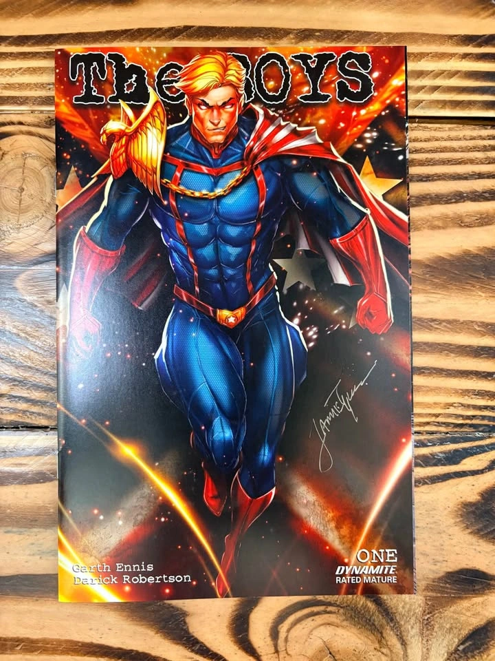 The Boys #1 (2024) Dynamite Signed By Jaime Tyndall with COA - photo 2