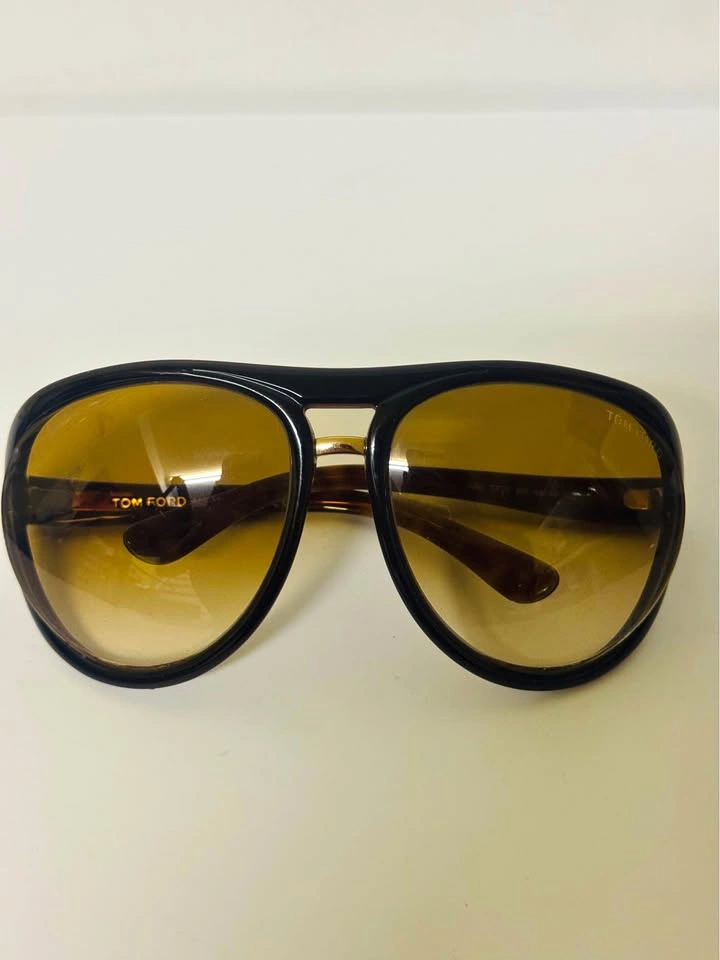 TOM FORD TF73 408 Milo Brown Oversized Sunglasses