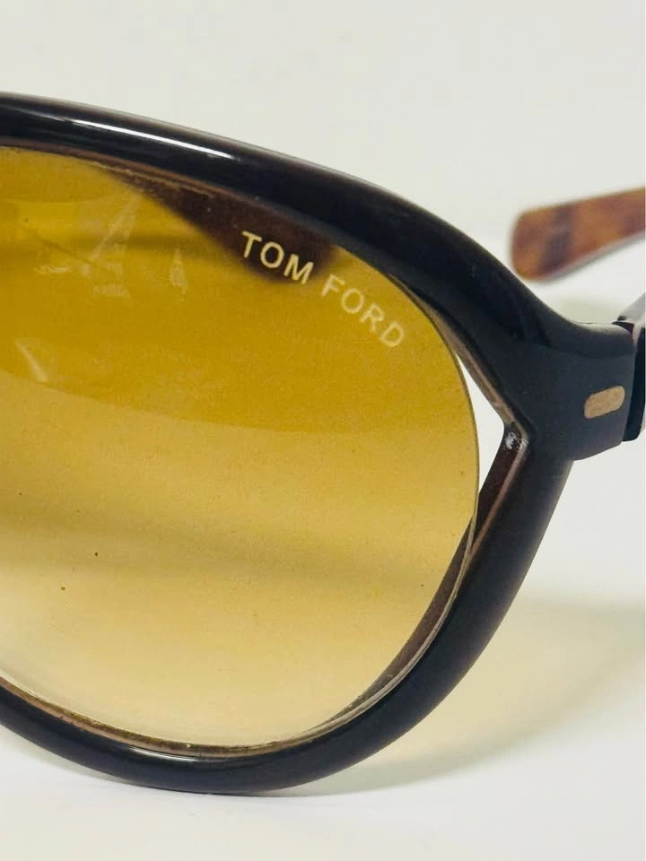 TOM FORD TF73 408 Milo Brown Oversized Sunglasses - photo 2