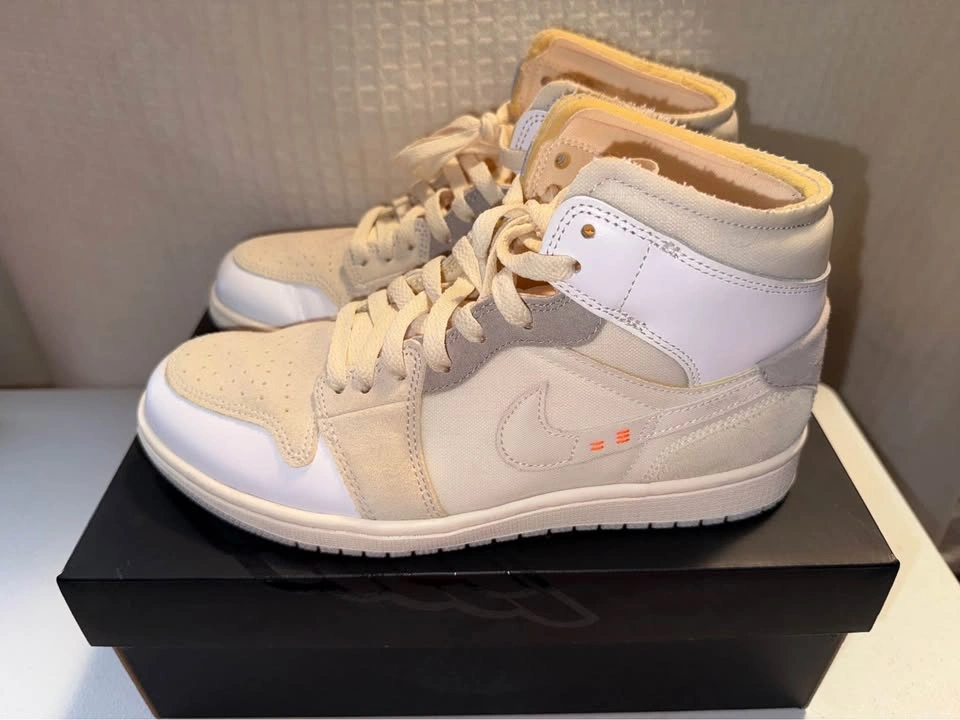 Nike Air Jordan 1 Mid SE CRAFT ‘Inside out’ M8 W9.5 - photo 2