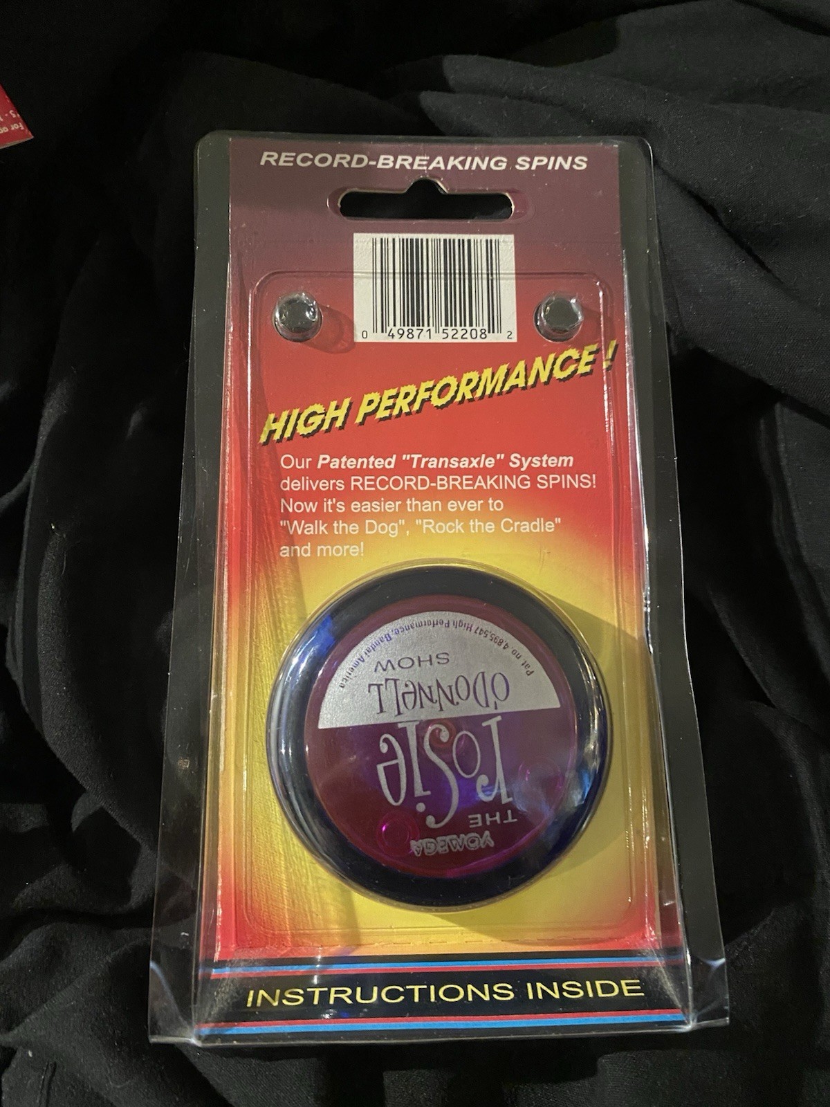 Vintage Rosie O’Donnell Show YoMega Fireball Yo-Yo NIP + 2 Pom P - photo 5