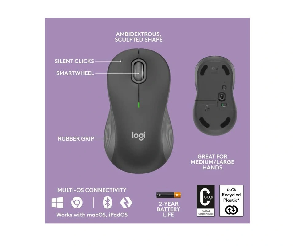 Logitech MK670 Keyboard and Mouse - Wave - photo 3