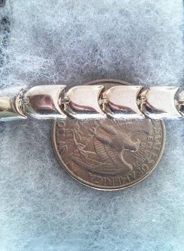 Polished Sterling Silver 20 Gram Necklace - photo 2