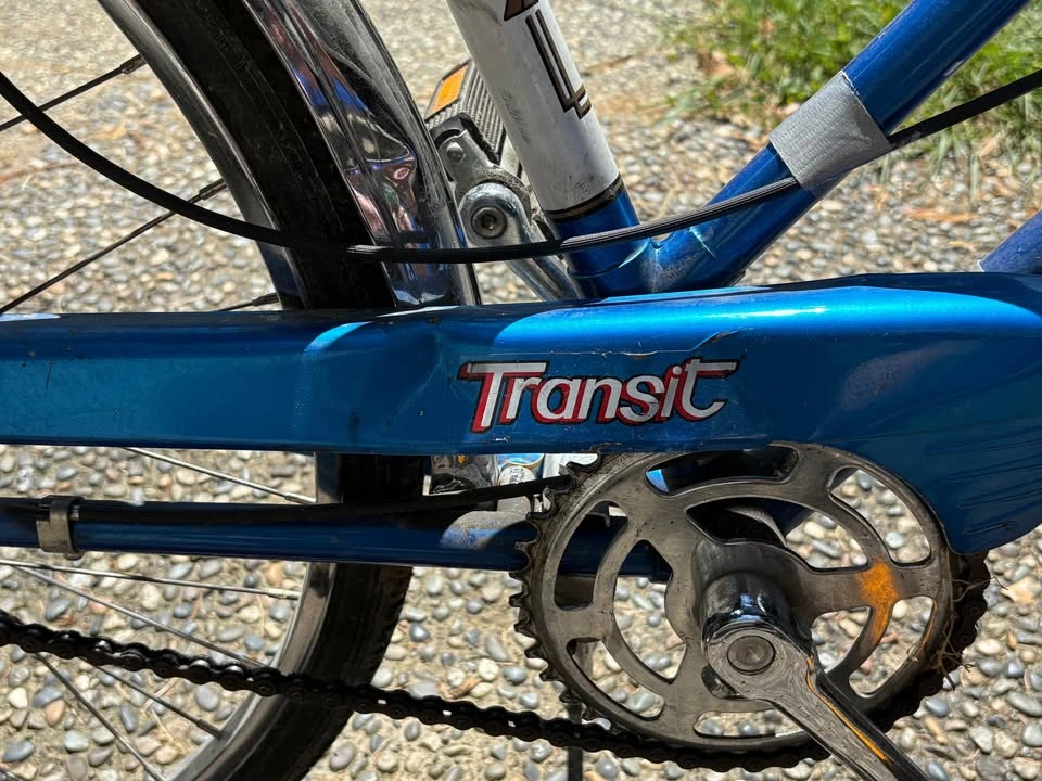 Blue Raleigh Transit bike - photo 4