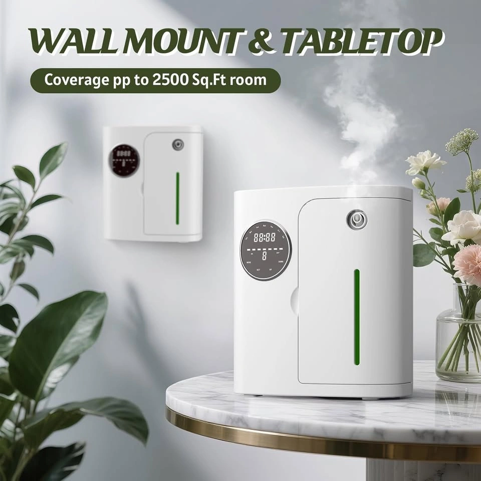 Waterless Essential Oil Diffuser – 2500 Sq. Ft Coverage – App Co - photo 4