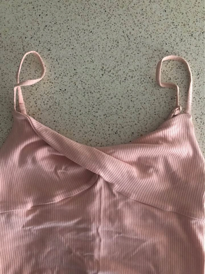 Aritzia Wilfred Meridian Dress in Petal Pink - photo 2