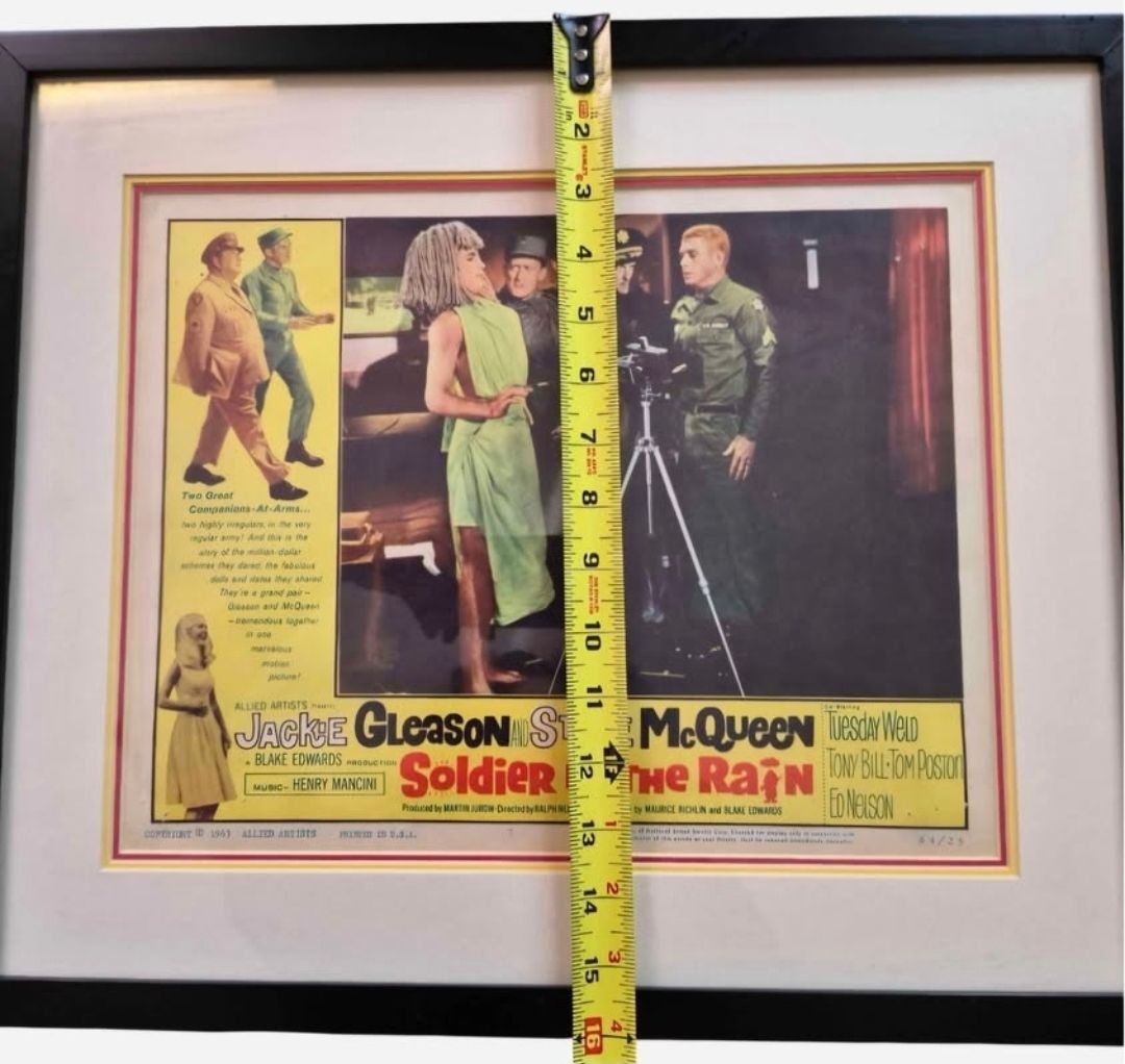 Picture frame with vintage poster - photo 2