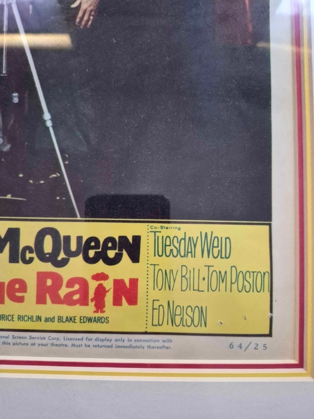 Picture frame with vintage poster - photo 4