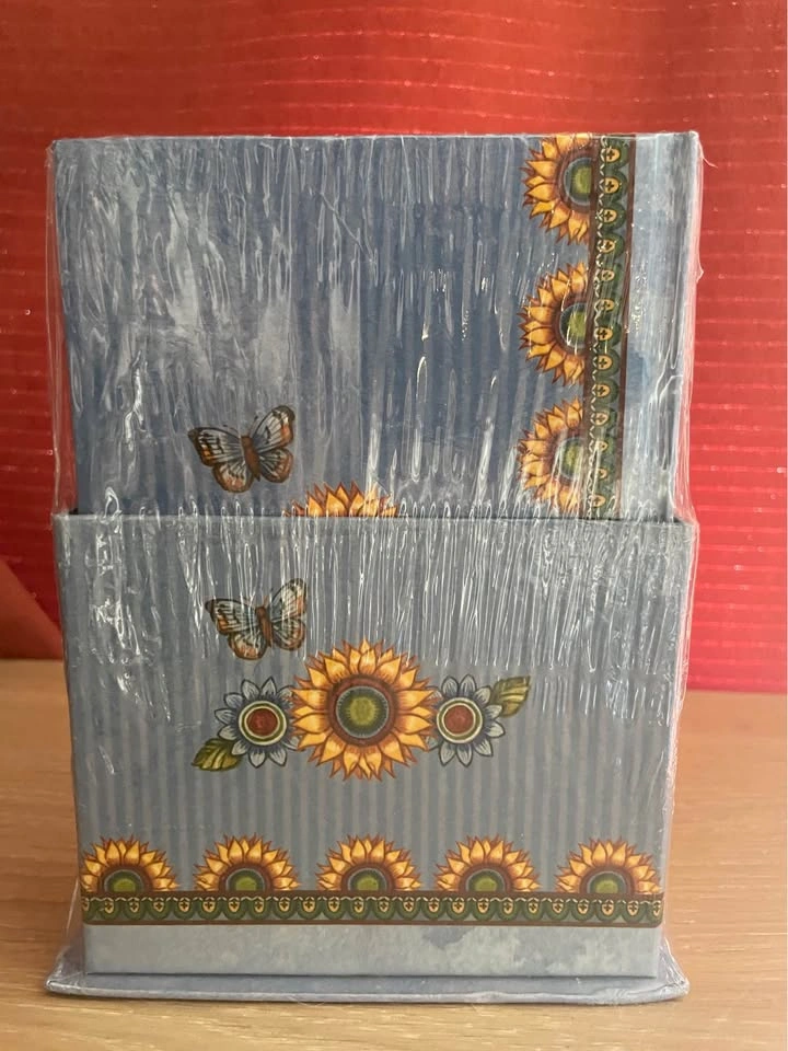 90s Sunflower Stationery Gift Set with Sunflower Photo Frame - photo 5