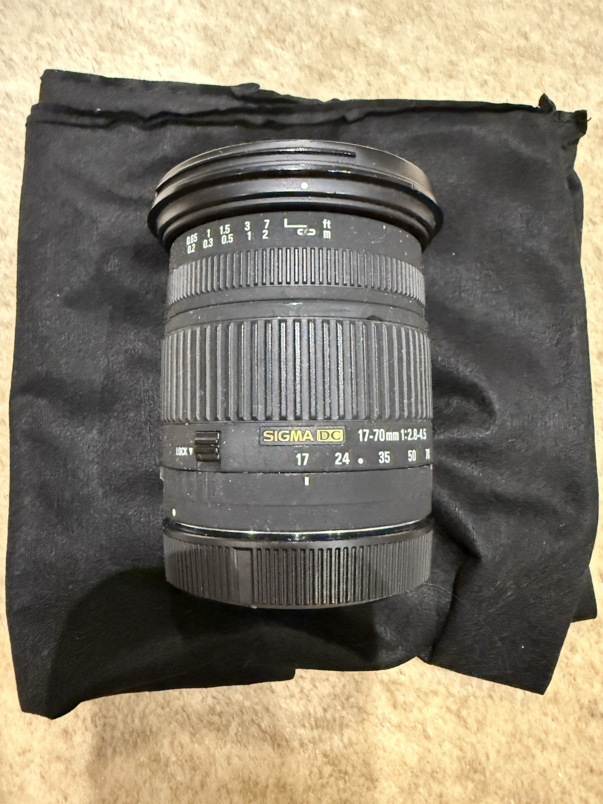 Sigma DC 17-70mm f/2.8-4.5 DC Lens For Canon