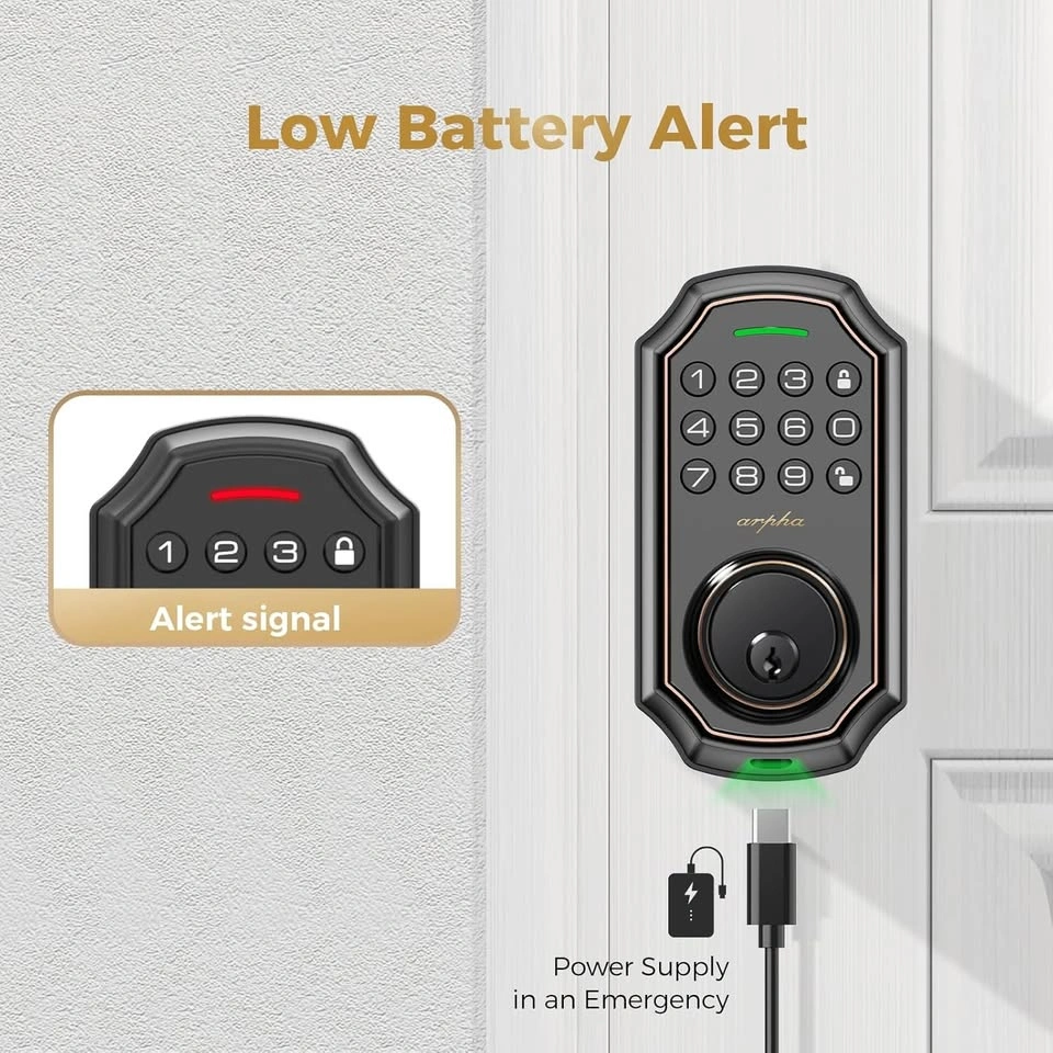 Keyless Entry Electronic Keypad Door Lock – New in Box - photo 3