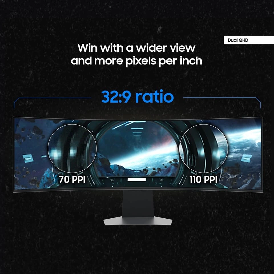 Samsung 49” Odyssey G9 G95SD QD-OLED Curved Gaming Monitor - photo 2