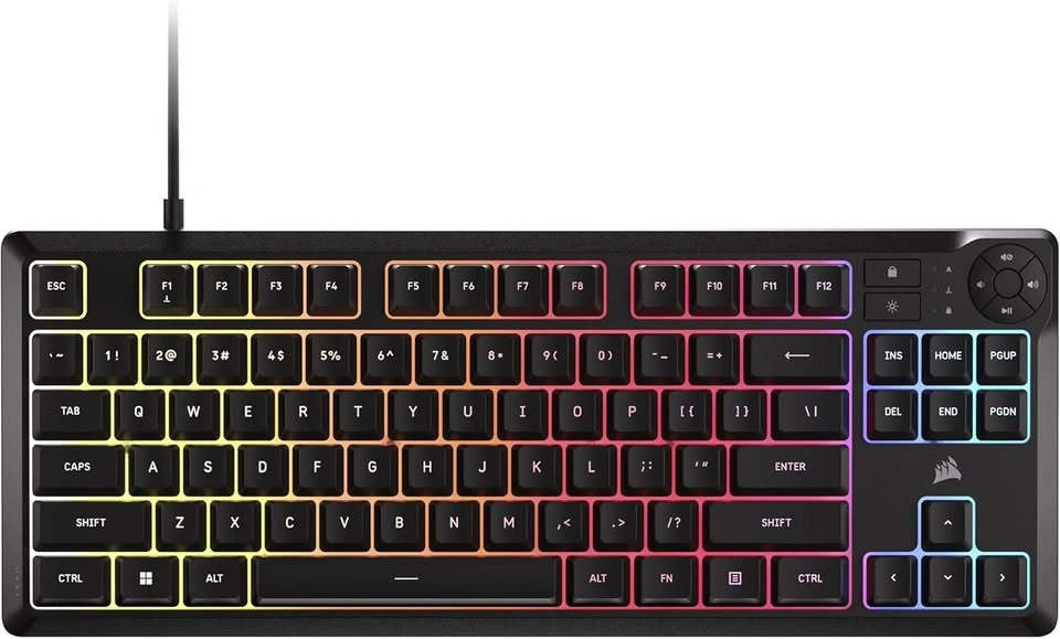 Corsair Gaming Keyboard + Wireless MMO Mouse Combo – Like New - photo 2