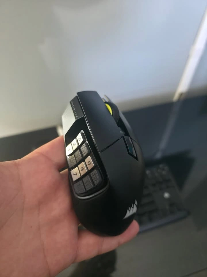 Corsair Gaming Keyboard + Wireless MMO Mouse Combo – Like New - photo 5