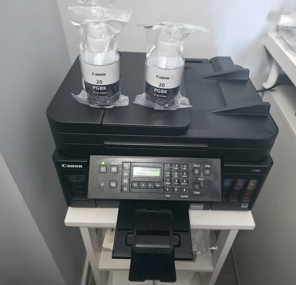 Canon G7020 All-in-One Wireless MegaTank Printer + Extra Ink - photo 2