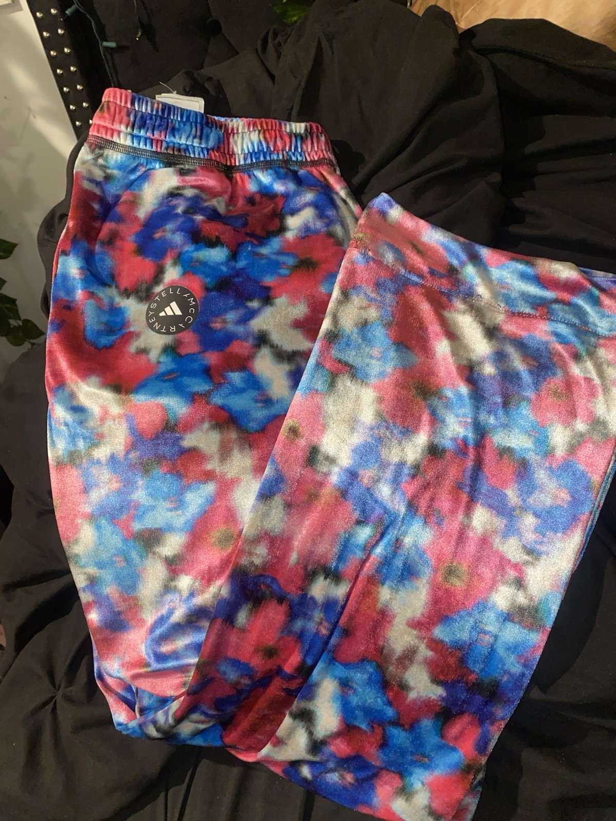 Adidas by Stella McCartney Velour Track Pants Joggers XL