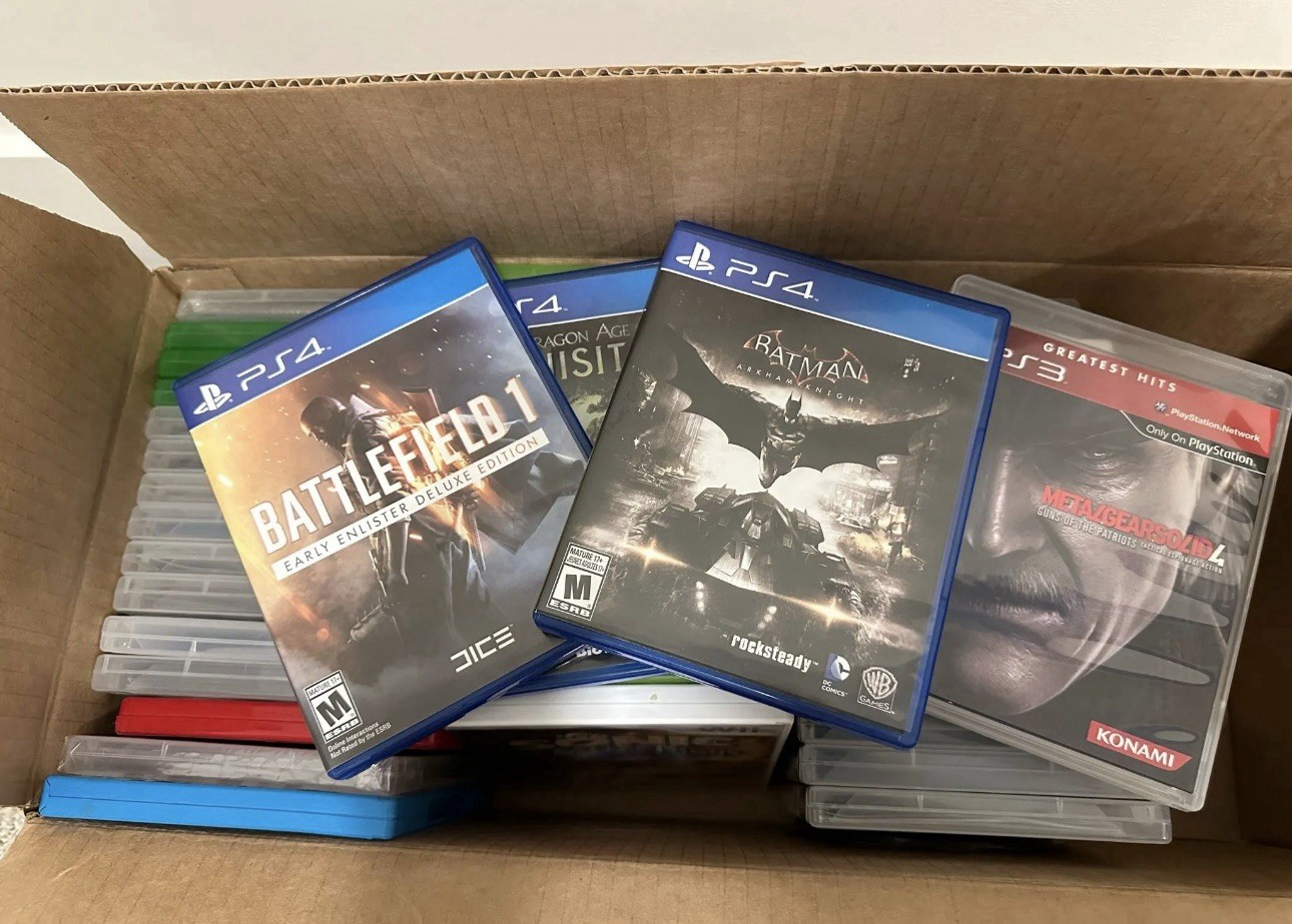 Video Game Lot Mixed Consoles, Xbox, Sony, Nintendo