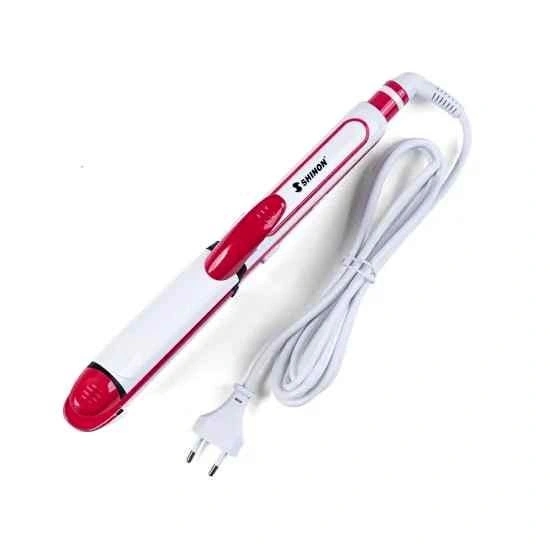 SHINON 3-in-1 hair styler white red