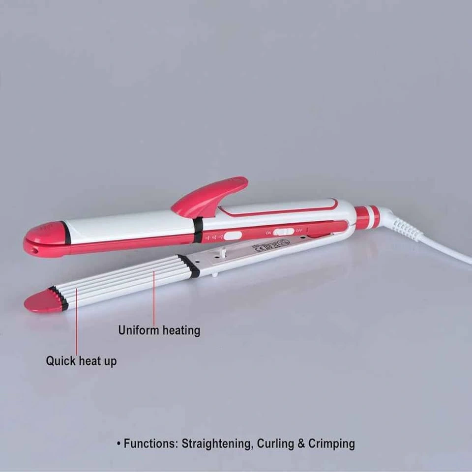 SHINON 3-in-1 hair styler white red - photo 4