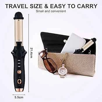 Portable Cordless Travel Hair Curler Type-C Charging - photo 5