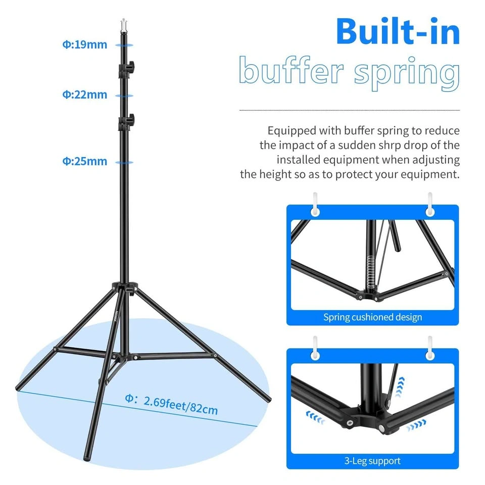 Neewer Photography Light Stand Black Adjustable - photo 5