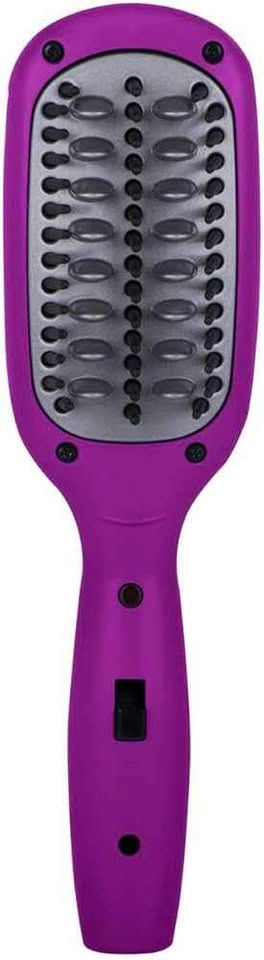 Pink Ceramic Electric Hair Straightening Brush - photo 3