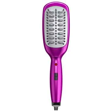 Pink Ceramic Electric Hair Straightening Brush - photo 5