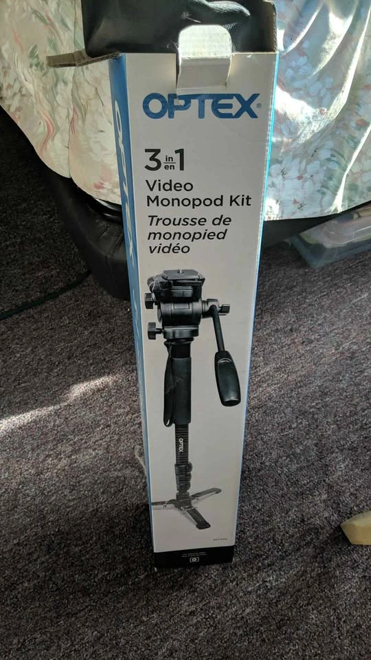 OPTEX 3 in 1 Video Monopod Kit - photo 2
