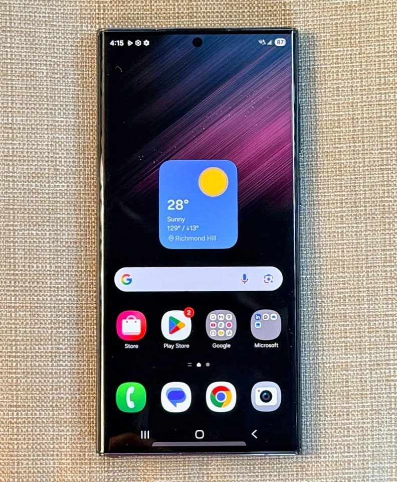 Mint Condition 128GB Samsung S22 Ultra - Firm Price