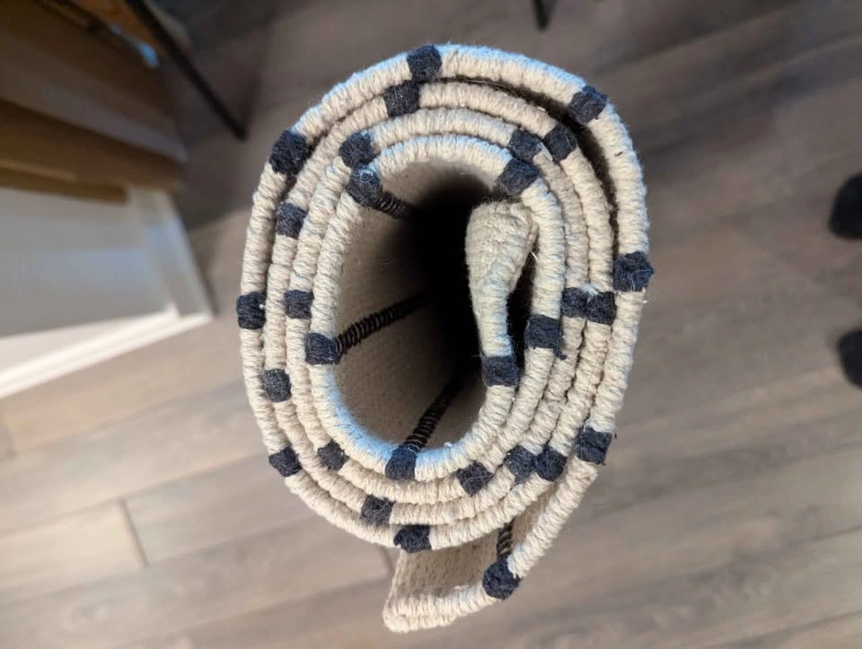 IKEA TÖRSLEV striped cotton rug 80x150 cm - photo 3