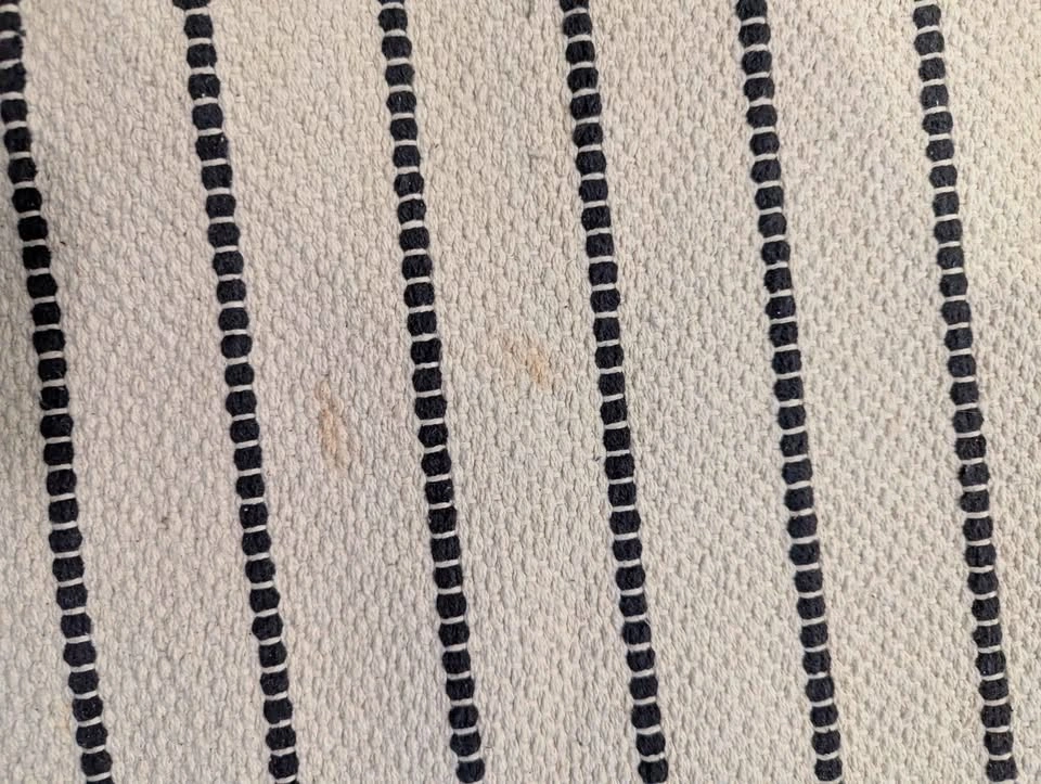 IKEA TÖRSLEV striped cotton rug 80x150 cm - photo 4