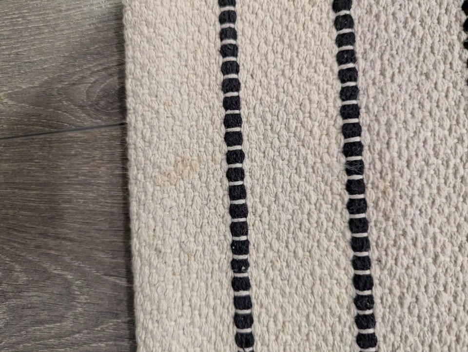 IKEA TÖRSLEV striped cotton rug 80x150 cm - photo 5