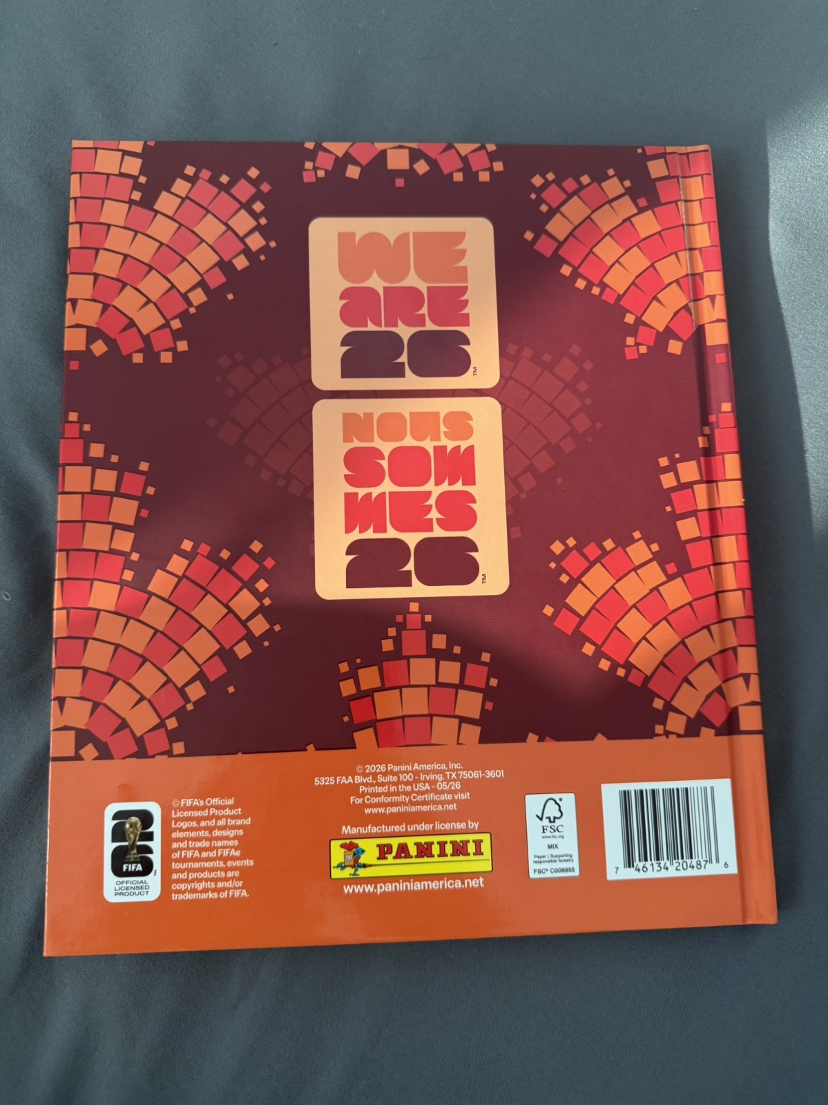 Panini FIFA World Cup 2026 Special Edition Hardcover Album 1 of - photo 2
