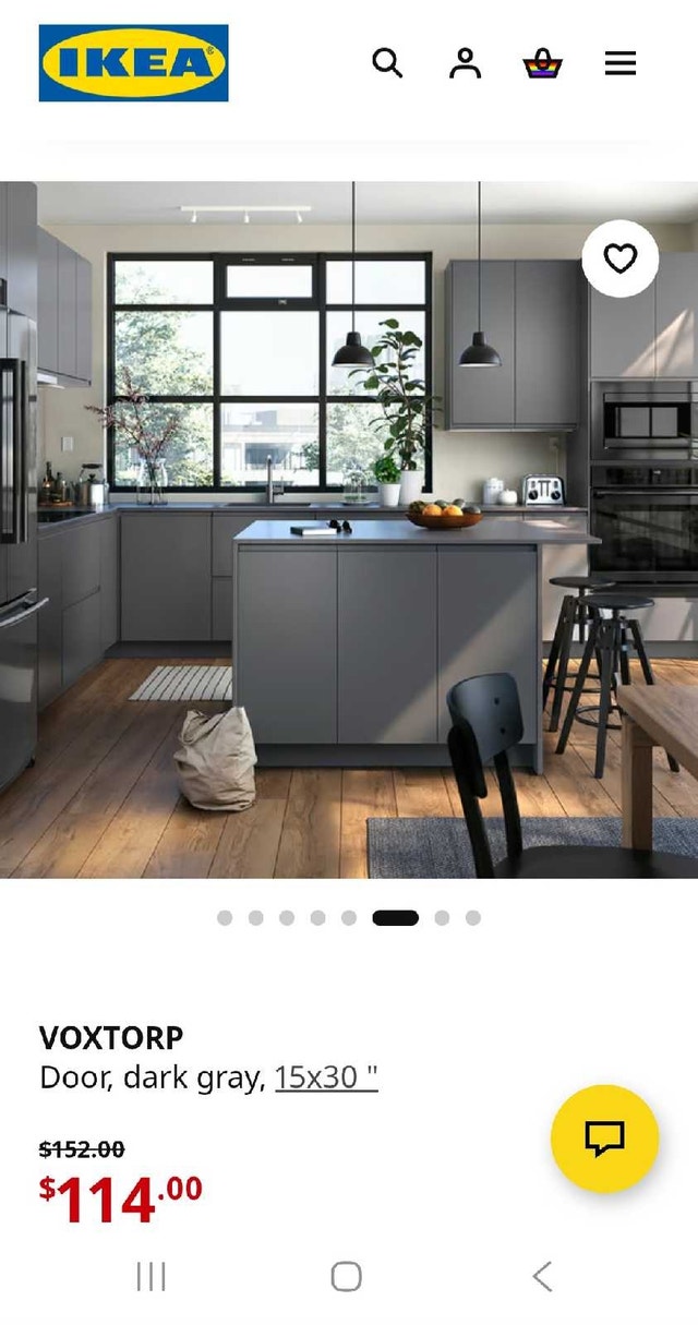 IKEA FORBATTRA and VOXTORP panels