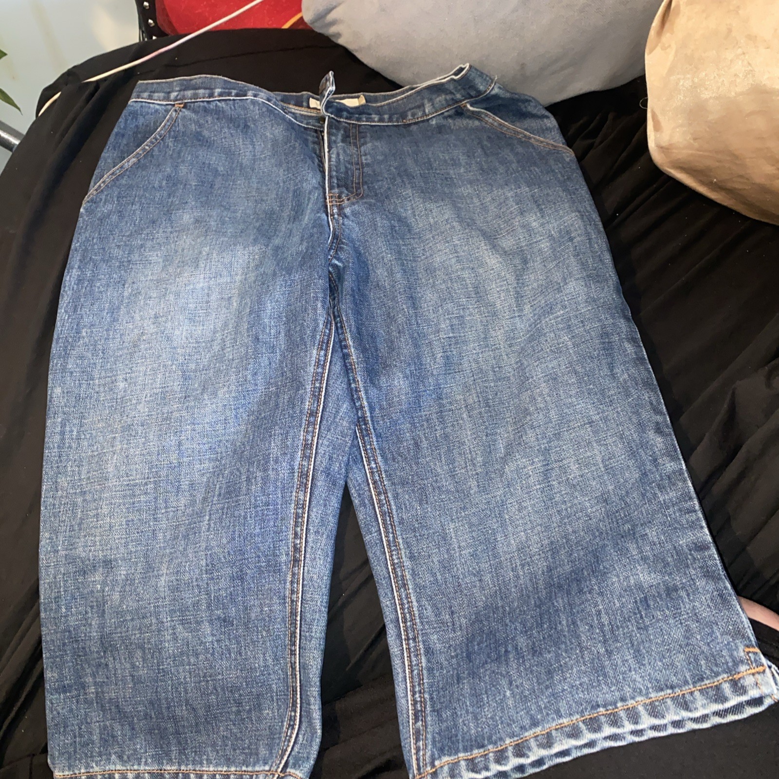 J.Crew Women's Denim Capris Size 10 Blue Medium Wash - photo 3