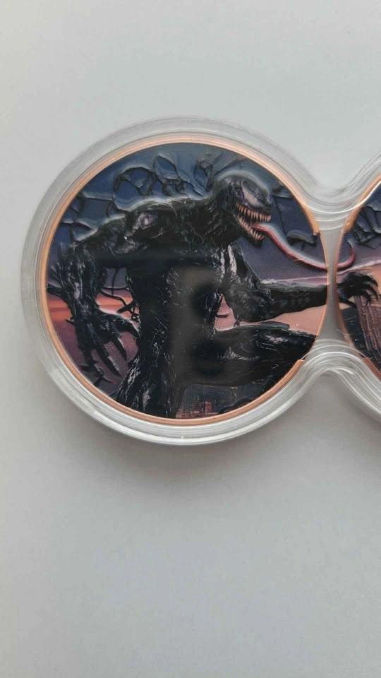 Dual Stack Spider-Man vs. Venom - 2ozt .999 Fine Copper Collecti - photo 2